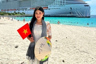 Cô gái làm việc ở du thuyền quốc tế lương nghìn USD, du lịch khắp thế giới