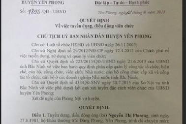 Vụ gian nan đòi quyền lợi xét tuyển đặc cách: Giáo viên đã được tuyển dụng