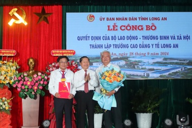 Thành lập Trường Cao đẳng Y tế Long An