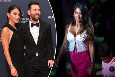 Vợ Messi gây sốt với fan Mỹ, được khen là "người phụ nữ đẹp nhất thế giới"