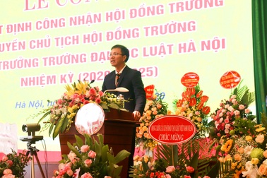 Tiến sĩ Đoàn Trung Kiên làm Hiệu trưởng Trường Đại học Luật Hà Nội