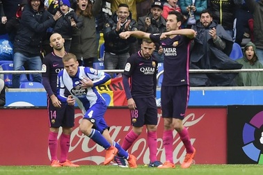 Barcelona gục ngã trước Deportivo tại Riazor