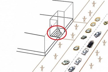 Cộng đồng mạng chia sẻ cách làm bậc tam cấp không lấn chiếm vỉa hè