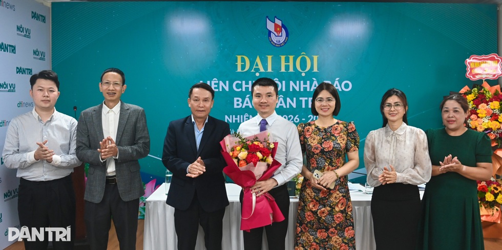 Ra mắt Ban Chấp hành Liên Chi hội nhà báo Báo Dân trí nhiệm kỳ 2026-2031 - 1