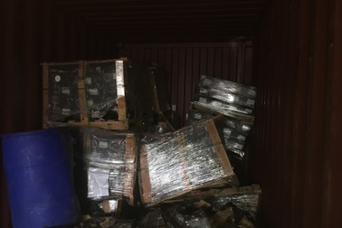 Thép Posco SS Vina "trộn" ốc vít, linh kiện ô tô vào phế liệu nhập về Việt Nam