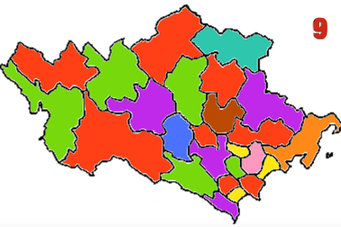 Toán tương tác: Đau đầu với đề bài "tô màu bản đồ"