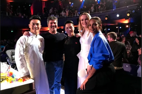 Quốc Cơ - Quốc Nghiệp khiến huấn luyện viên "choáng" tại Britain's Got Talent