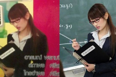 Sách giáo khoa Toán của Thái Lan in nhầm hình ngôi sao khiêu dâm Nhật Bản