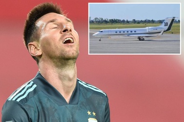Chưa kịp xuống máy bay, Messi đã bị đòi tiền... thuế