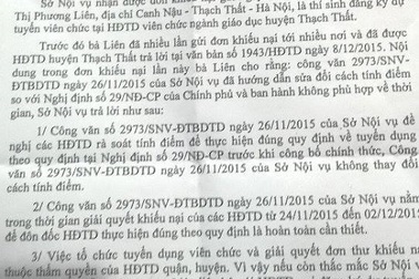 “Vượt mặt” Nghị định 29, Sở Nội vụ Hà Nội vẫn khẳng định thực hiện đúng quy định