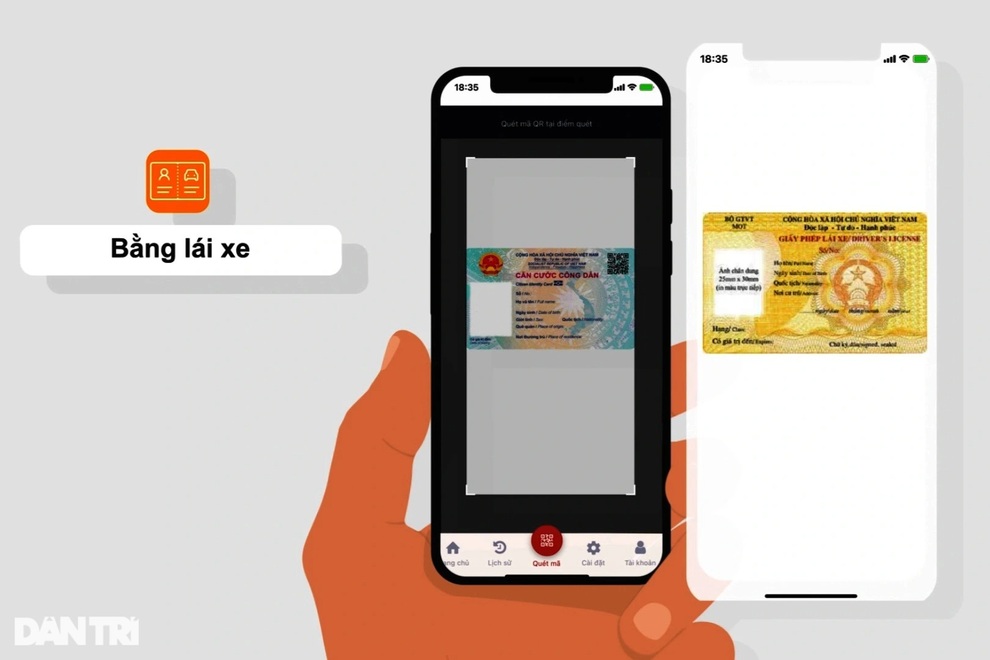 Có cần mang bằng lái xe khi đã tích hợp vào căn cước công dân gắn chip? - 1 Có cần mang bằng lái xe khi đã tích hợp vào căn cước công dân gắn chip? - 1