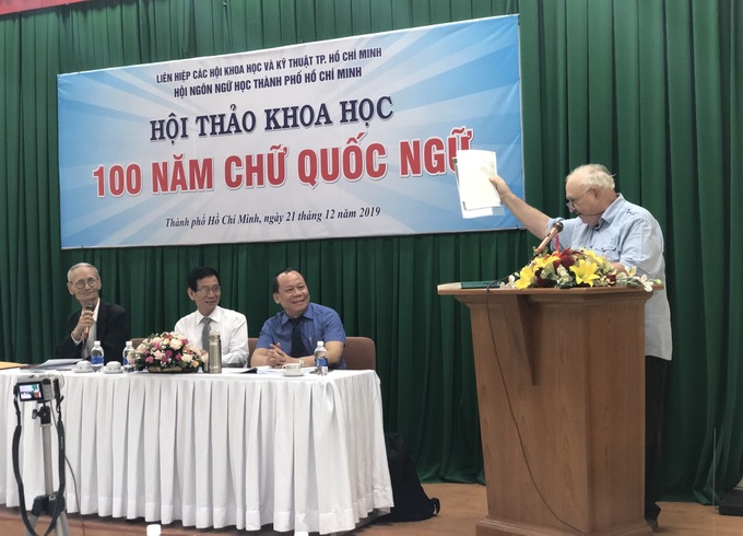 “Không nên cải tiến chữ Quốc ngữ” - Ảnh 3. “Không nên cải tiến chữ Quốc ngữ” - Ảnh 3.