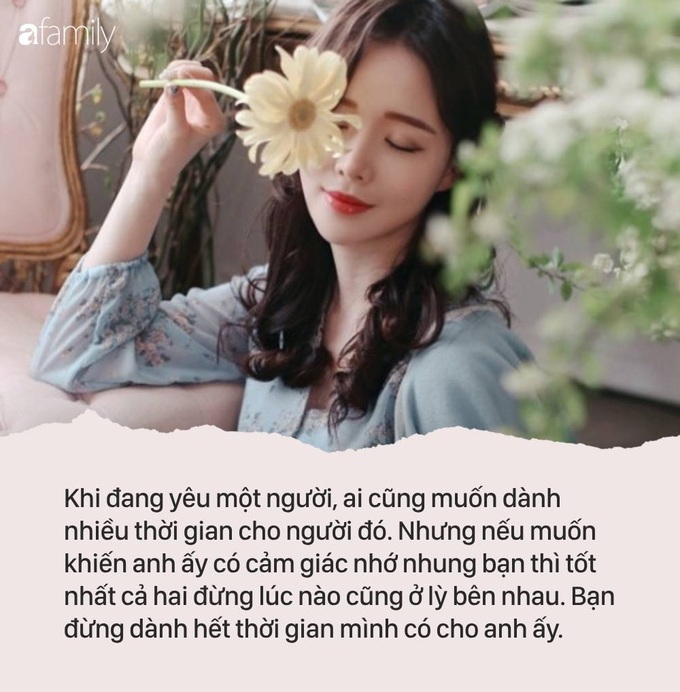 Muốn đàn ông lúc nào cũng nhớ tới mình, phụ nữ hãy áp dụng 10 tuyệt chiêu “nhỏ mà có võ”! - Ảnh 1.