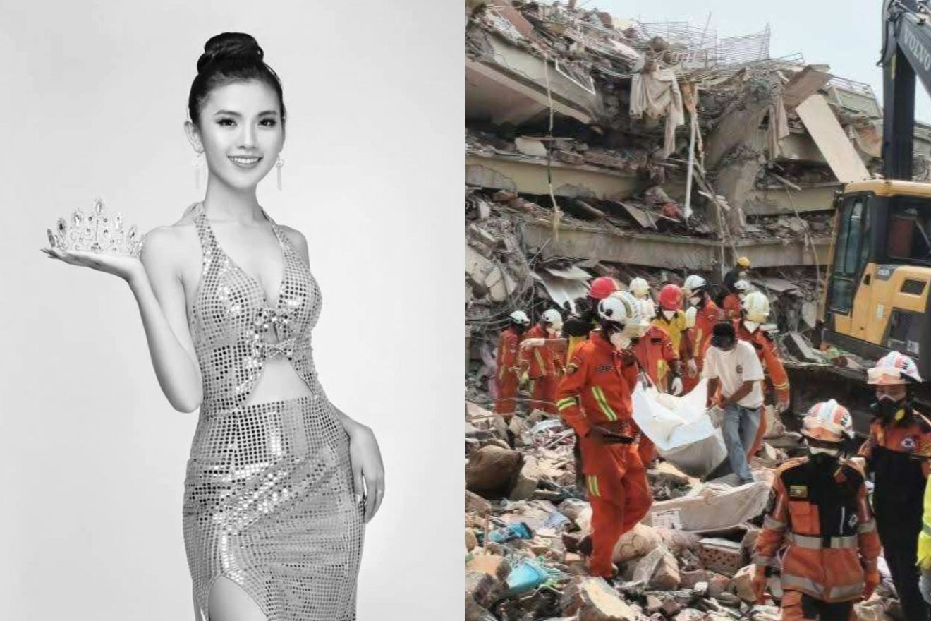 Hoa hậu Du lịch Myanmar 2018 qua đời trong thảm họa động đất - 1