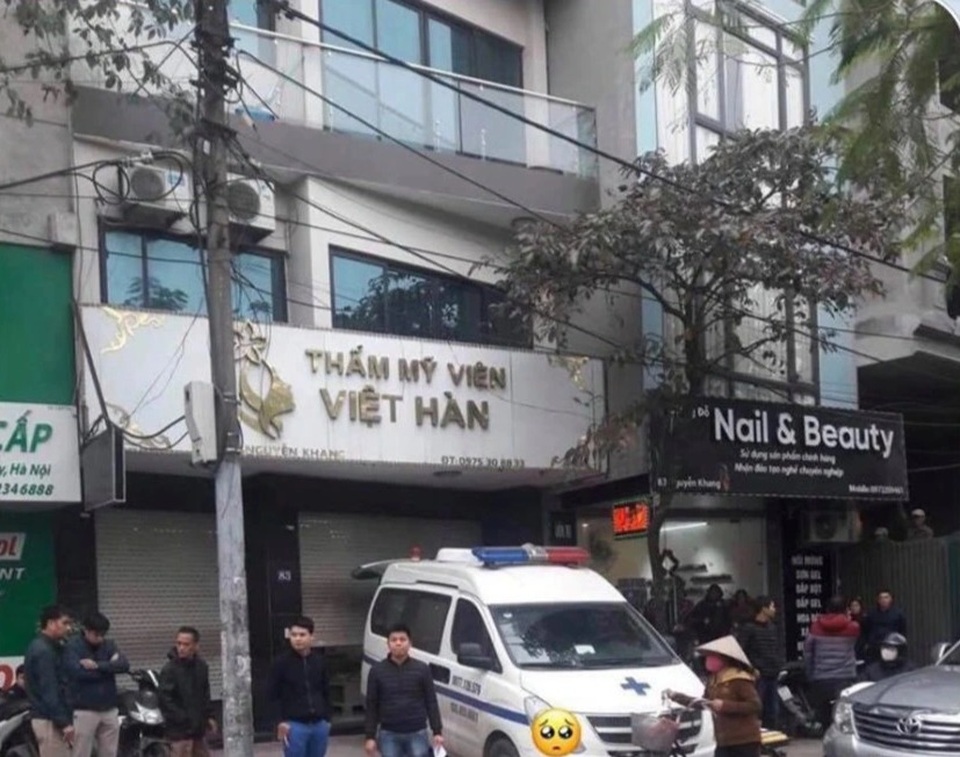 Hà Nội: Nam trung niên tử vong khi hút mỡ bụng tại thẩm mỹ viện - 1 Hà Nội: Nam trung niên tử vong khi hút mỡ bụng tại thẩm mỹ viện - 1