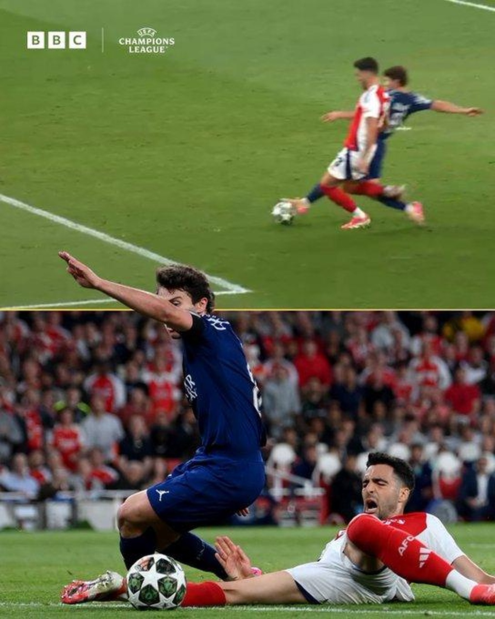 Trọng tài phán xử đầy tranh cãi, khiến Arsenal và PSG chịu ấm ức - 2 Trọng tài phán xử đầy tranh cãi, khiến Arsenal và PSG chịu ấm ức - 2