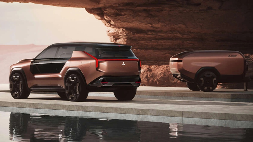 Xe ý tưởng với giao diện giống Xforce: 6 chỗ, có thể chở theo nhà di động - 2