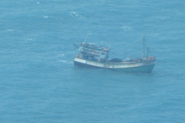 Hỗ trợ tìm kiếm 5 công dân Thái Lan mất tích trên biển gần 1 năm trước