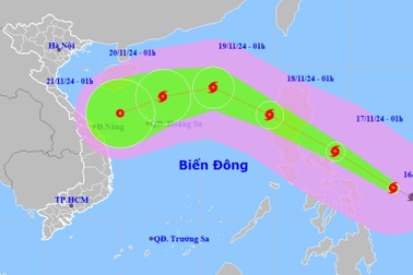 Bão Man-yi tiệm cận siêu bão, sắp vào Biển Đông