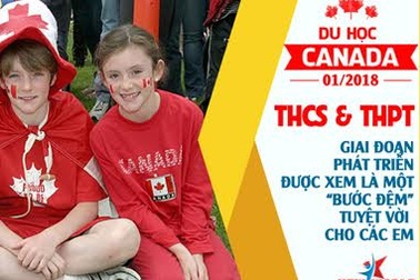 Ghi danh ngay kỳ nhập học Tháng 01/2018 bậc học THCS & THPT tại Canada dành cho học sinh Việt Nam