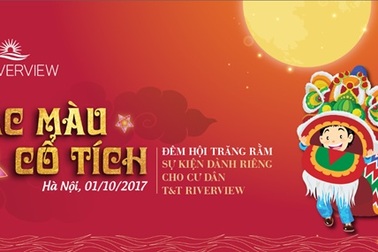 Đêm hội trung thu “Sắc màu cổ tích” chào đón cư dân mới tại T&T Riverview