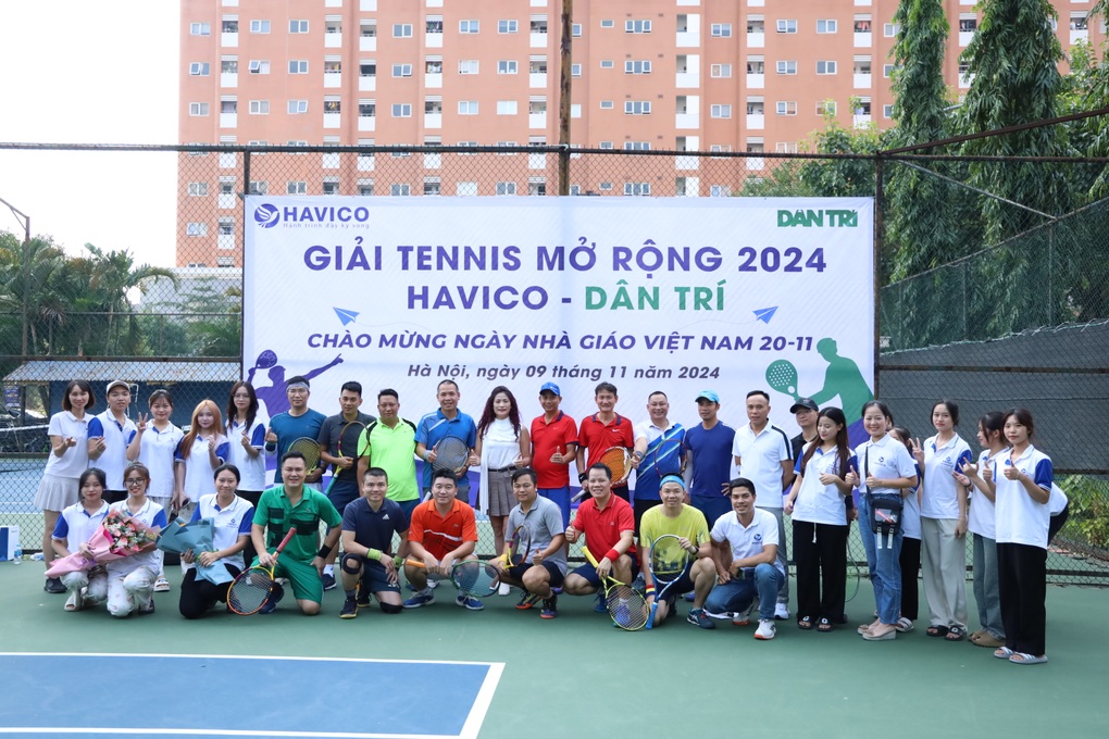 Giải tennis Havico - Dân trí mở rộng chào mừng Ngày Nhà giáo Việt Nam - 1 Giải tennis Havico - Dân trí mở rộng chào mừng Ngày Nhà giáo Việt Nam - 1