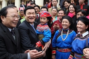 Chủ tịch nước chúc Tết cộng đồng dân tộc Việt Nam