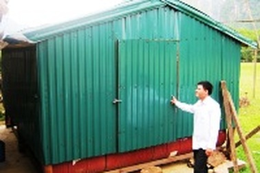 Quảng Bình: Xây dựng 100 nhà tránh lũ cho hộ nghèo 