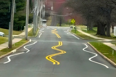 Nơi tài xế phải đi đánh võng mới không bị phạt