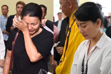 Đồng nghiệp tiễn đưa nghệ sĩ Lê Bình về nơi an nghỉ cuối cùng