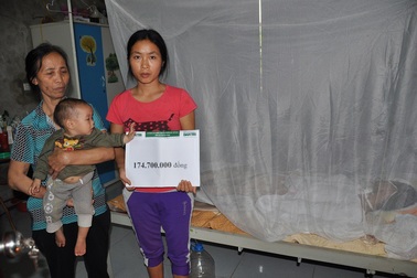 Gần 175 triệu đồng đến với 5 đứa trẻ thơ dại