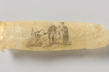 Bao cao su 200 năm tuổi xuất hiện trong triển lãm ở Hà Lan