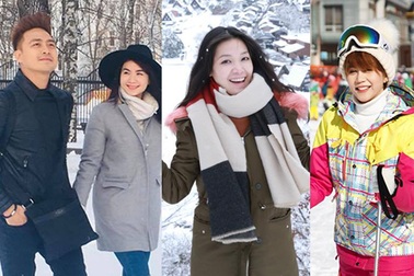 Sao Việt chu du thế giới nhân dịp năm mới