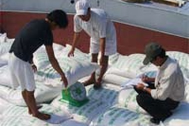 Giá gạo xuất khẩu tăng nhẹ