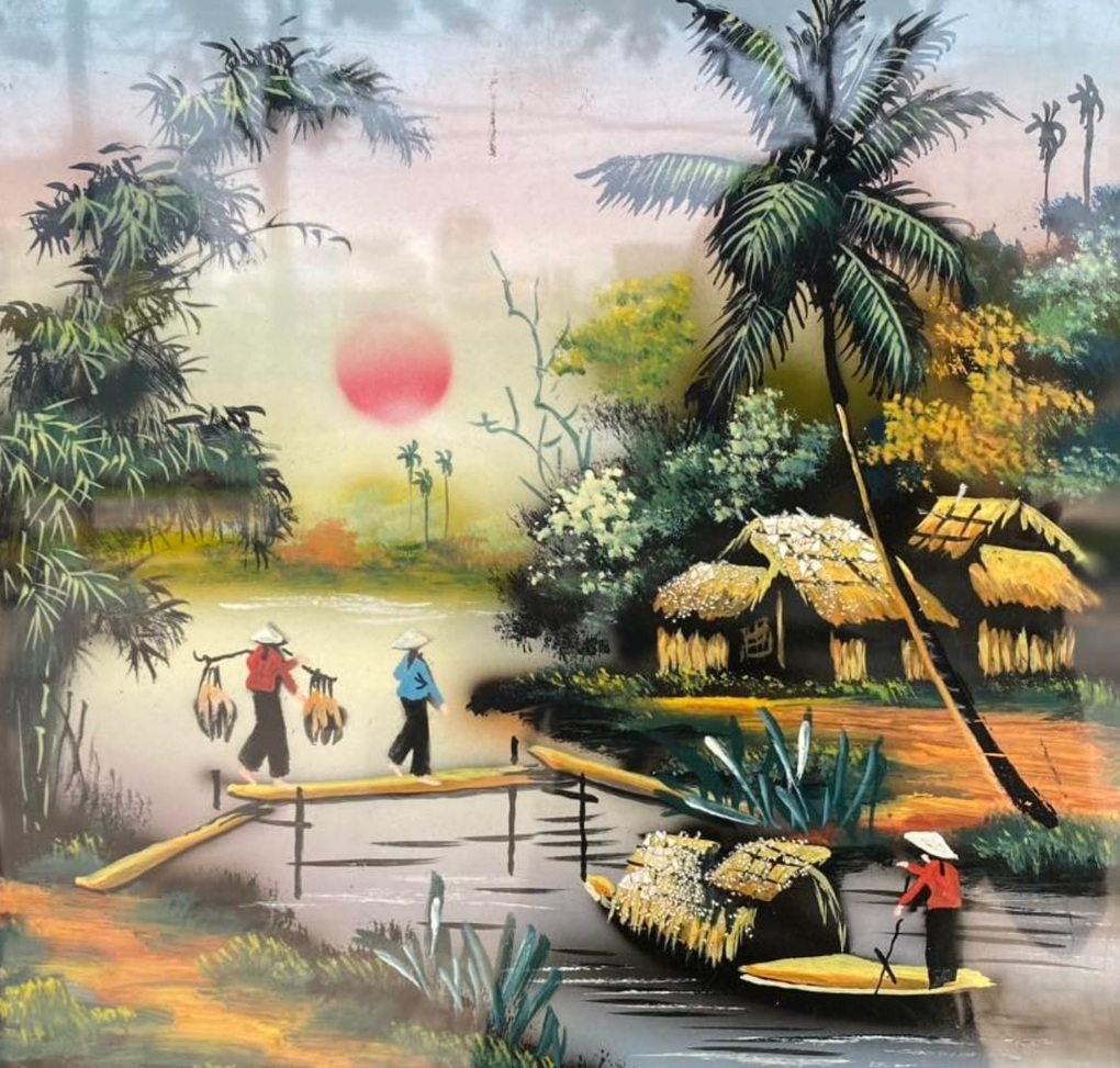 Khách Việt tặng tranh sơn mài, kể cuộc gặp gỡ huyền thoại Roger Federer - 2 Khách Việt tặng tranh sơn mài, kể cuộc gặp gỡ huyền thoại Roger Federer - 2