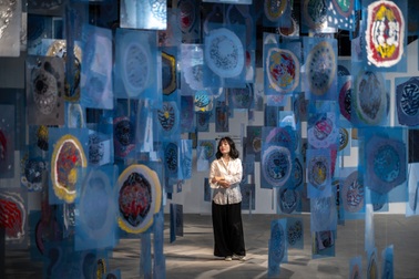 Chất liệu cũ “tái sinh” trong hình hài nghệ thuật ở triển lãm tại Hà Nội