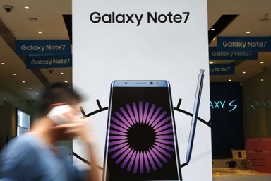 Samsung triển khai đổi Galaxy Note7 lấy điện thoại khác ngay tại sân bay