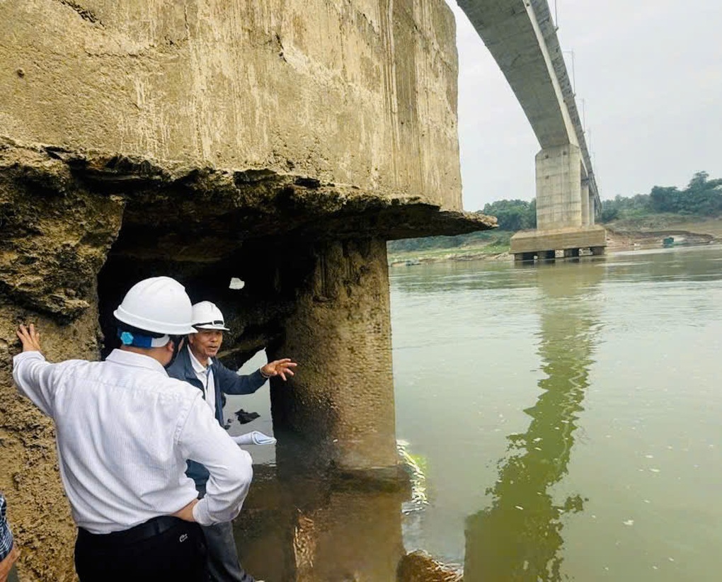 Có cứu được trụ cầu Sông Lô bị hỏng ở Phú Thọ? - 2