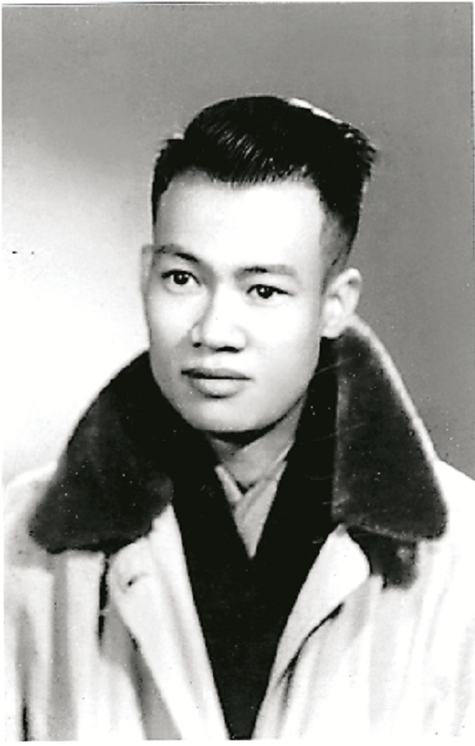 Nhà văn Viết Linh thời trẻ.