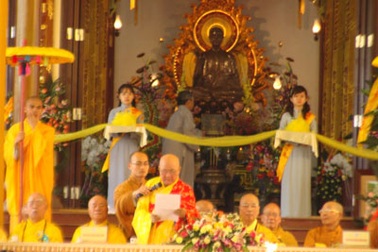 Khánh thành chùa Từ Đàm sau khi tu bổ