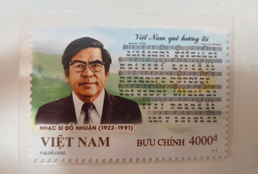 Phát hành bộ tem bưu chính kỷ niệm 100 năm sinh nhạc sĩ Đỗ Nhuận - 2 Phát hành bộ tem bưu chính kỷ niệm 100 năm sinh nhạc sĩ Đỗ Nhuận - 2