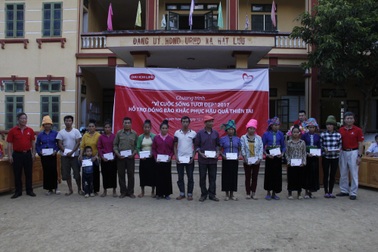 Quỹ “Vì cuộc sống tươi đẹp” đồng hành cùng người dân khắc phục hậu quả thiên tai