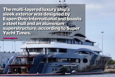 Cận cảnh siêu du thuyền 300 triệu USD được cho là của CEO Facebook