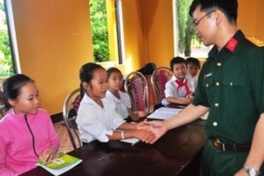 Lớp học đặc biệt ở Trường Sa 