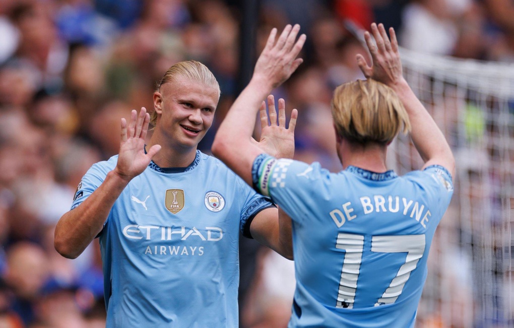 Haaland tỏa sáng, Man City đánh bại Chelsea - 1