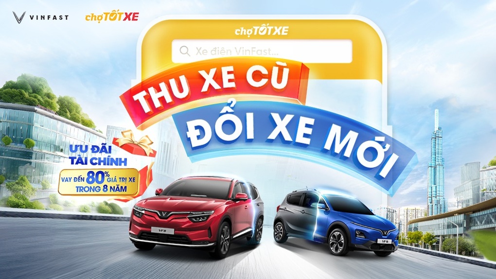 VinFast và Chợ Tốt hợp tác triển khai chương trình Thu cũ - Đổi mới ô tô điện - 2 VinFast và Chợ Tốt hợp tác triển khai chương trình Thu cũ - Đổi mới ô tô điện - 2