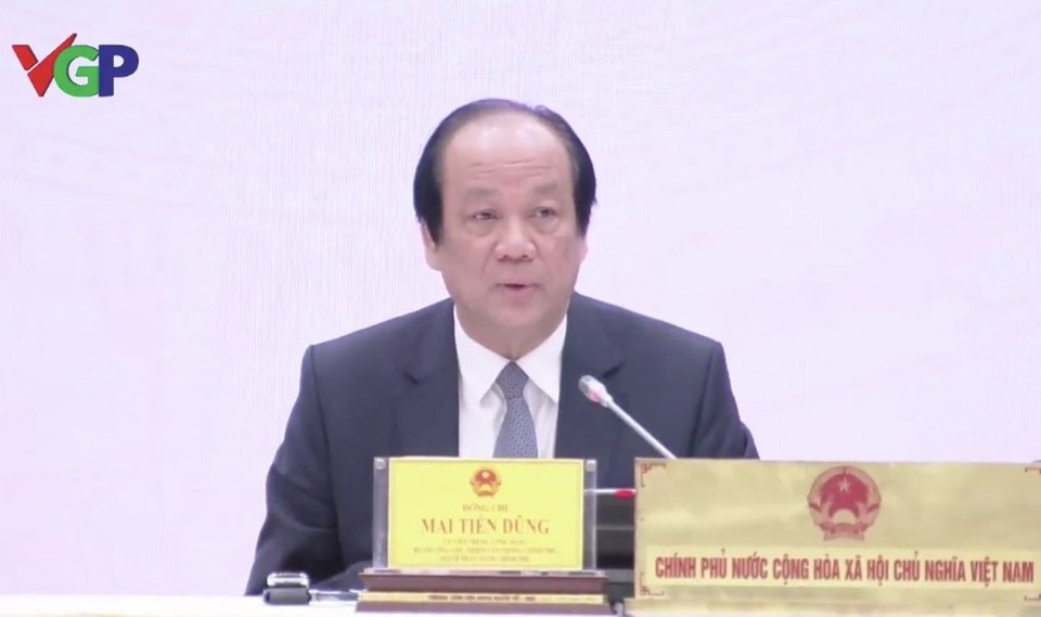 Mai-Tien-Dung1.jpg Chính phủ sẽ có ý kiến việc chi 269 tỷ đồng tặng ấm chén của Hải Phòng
