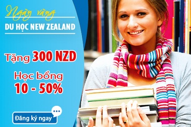 Ngày vàng du học New Zealand: nhận hồ sơ vào hơn 100 trường