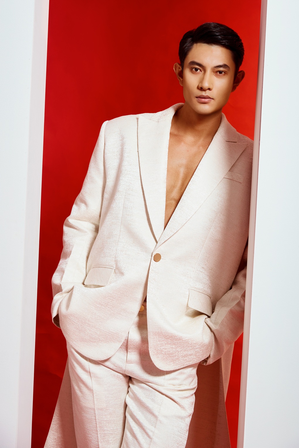 Nam vương Danh Chiếu Linh nam tính bên Quán quân Mister Việt Nam Minh Quyền - 1 Nam vương Danh Chiếu Linh nam tính bên Quán quân Mister Việt Nam Minh Quyền - 1