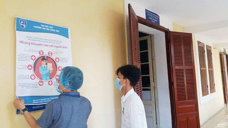 ĐH Huế: SV đi học trở lại từ 4/5, giám sát nghiêm việc phòng dịch Covid-19 - 1 ĐH Huế: SV đi học trở lại từ 4/5, giám sát nghiêm việc phòng dịch Covid-19 - 1